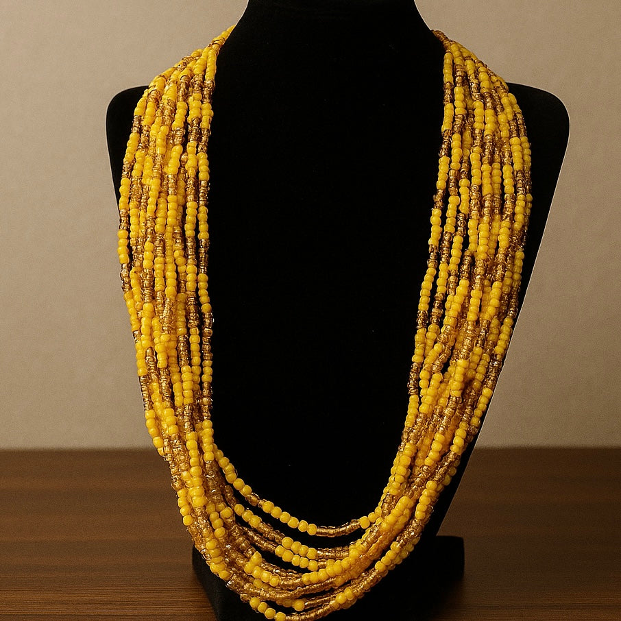 Collar de Ochún – Amor, Belleza y Prosperidad