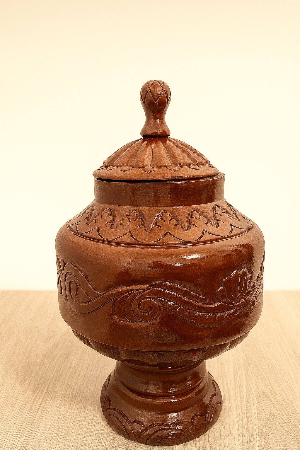 Sopera artesanal Madera