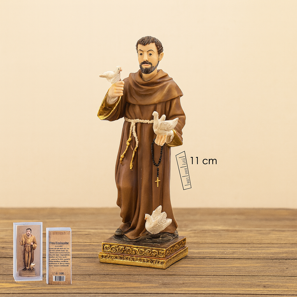 SAN FRANCISCO DE ASIS. 11cm