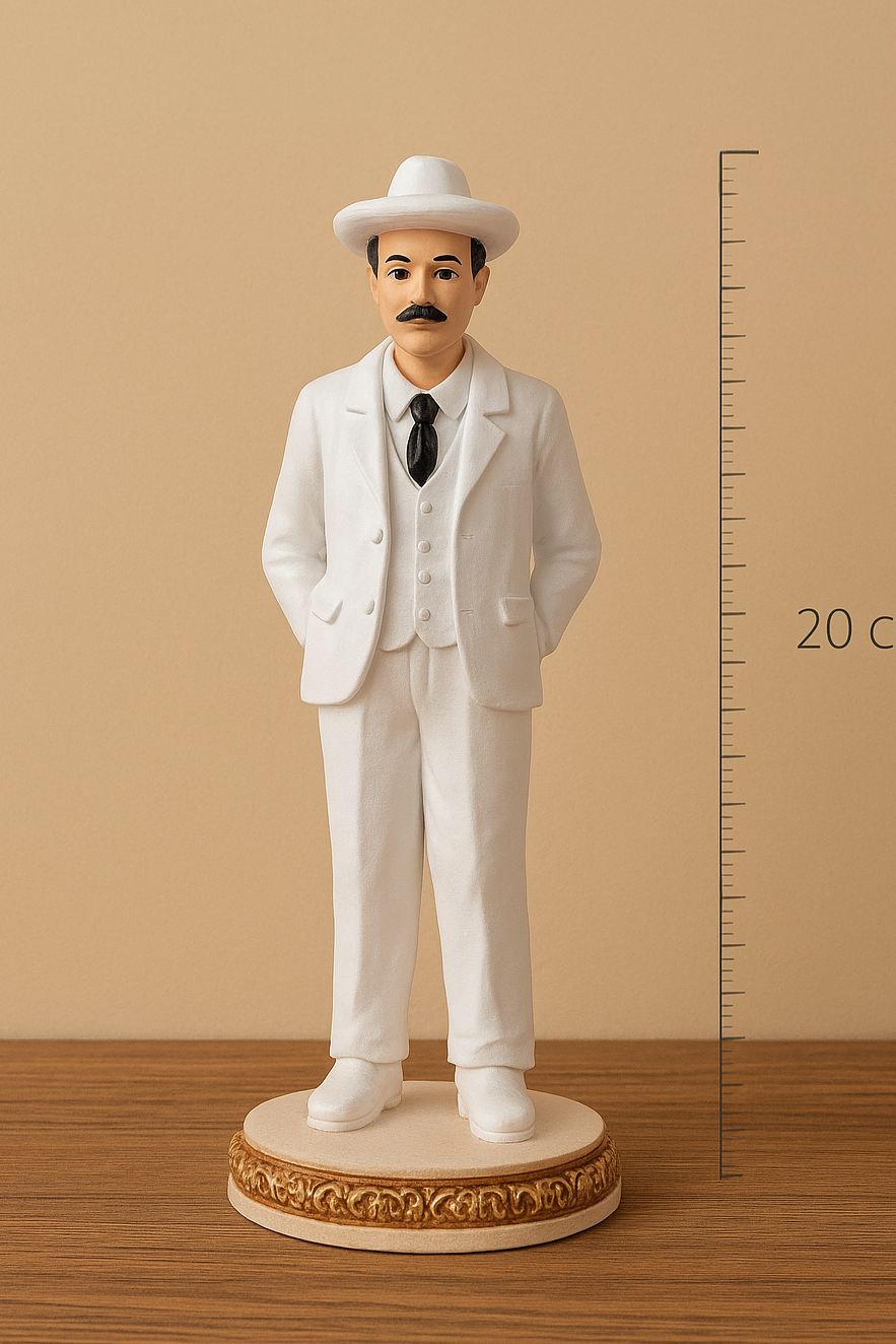 SAN JOSE GREGORIO TRAJE BLANCO 20 CM