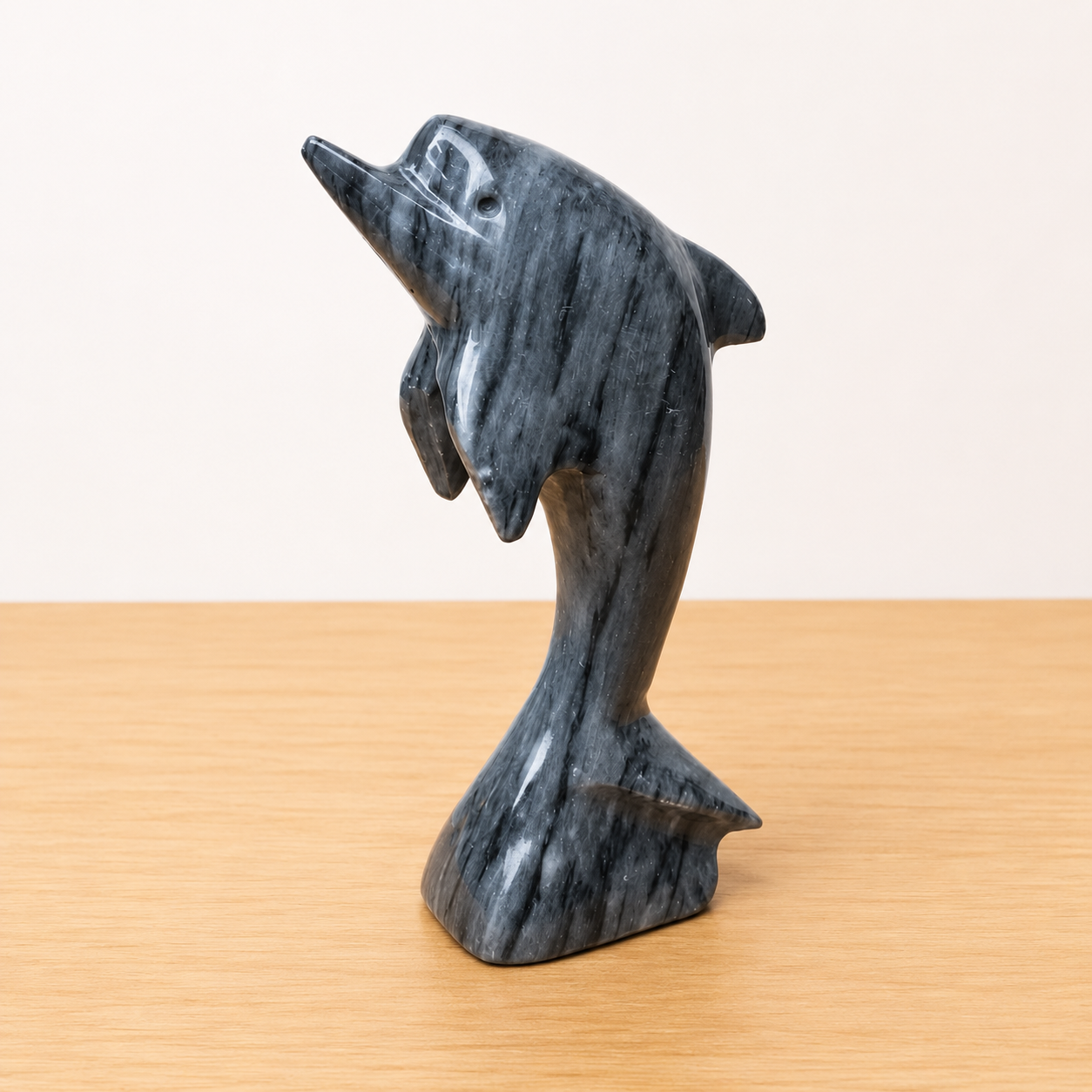 Delfín de Ónix Azul/Gris
