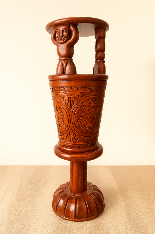 Trono en Madera Tallada