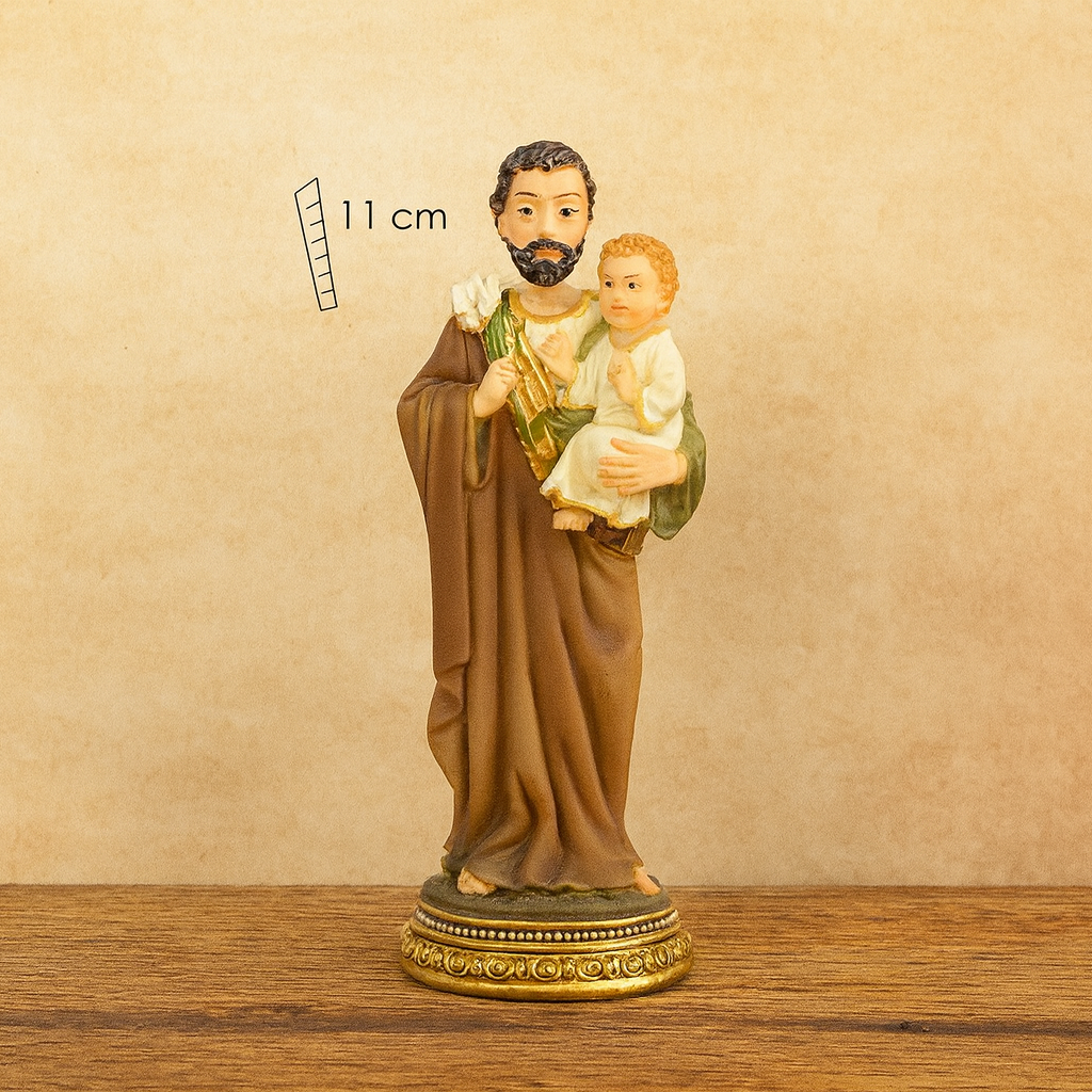 SAN JOSE CON NIÑO. 11cm